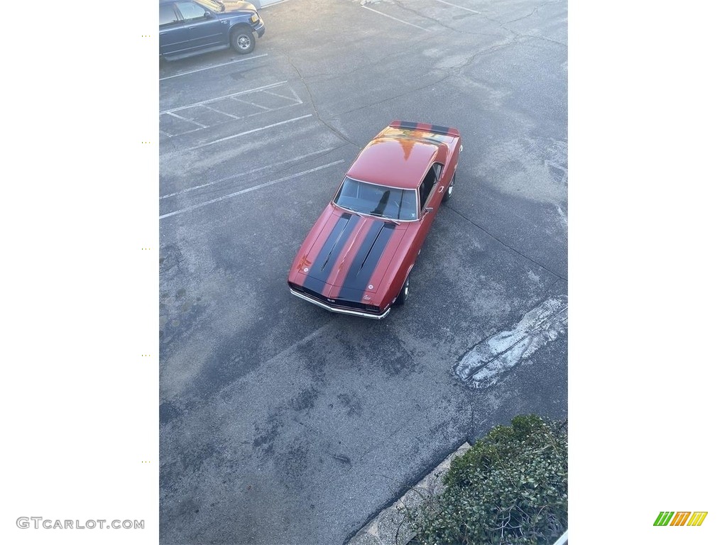 1968 Camaro SS Coupe - Red / Black photo #50