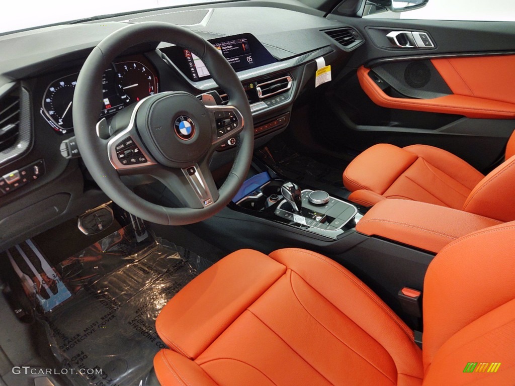 Magma Red Interior 2021 BMW 2 Series M235 xDrive Grand Coupe Photo #141296779