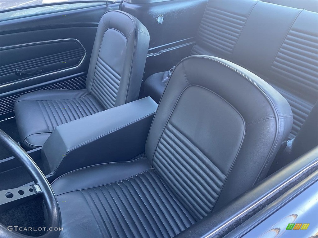 1967 Mustang Fastback - Raven Black / Black photo #4