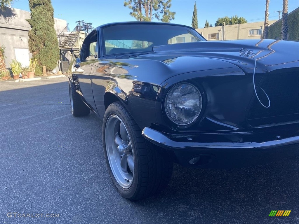 1967 Mustang Fastback - Raven Black / Black photo #9