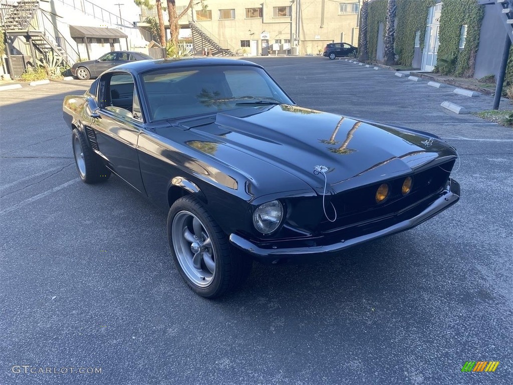 1967 Mustang Fastback - Raven Black / Black photo #11
