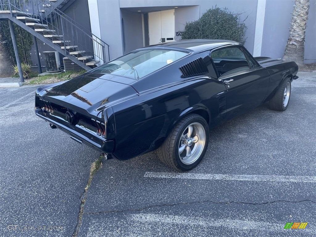 1967 Mustang Fastback - Raven Black / Black photo #12