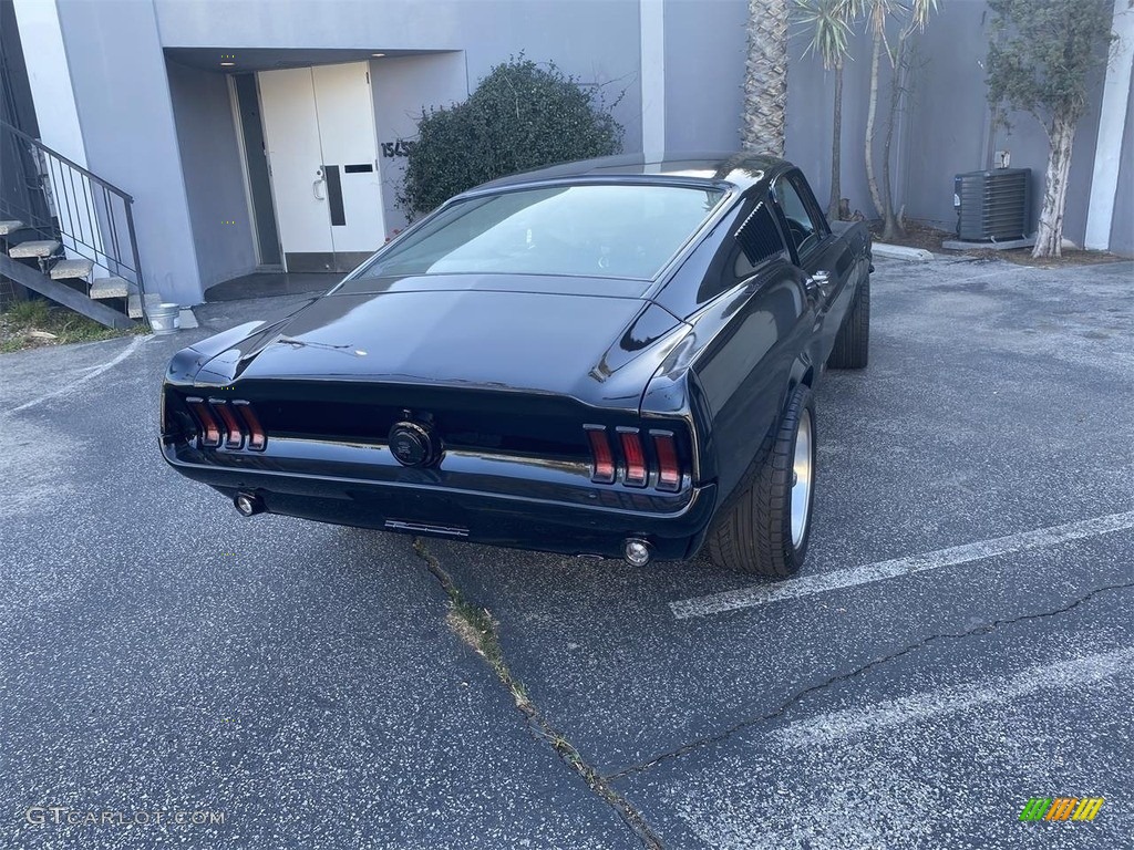 1967 Mustang Fastback - Raven Black / Black photo #13