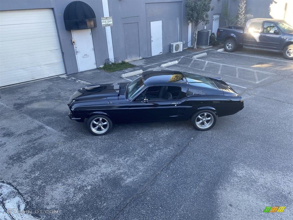 1967 Mustang Fastback - Raven Black / Black photo #14