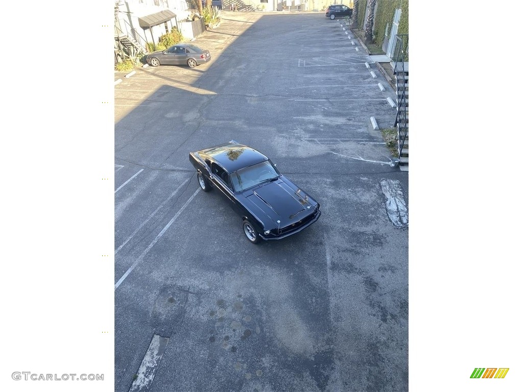 1967 Mustang Fastback - Raven Black / Black photo #15