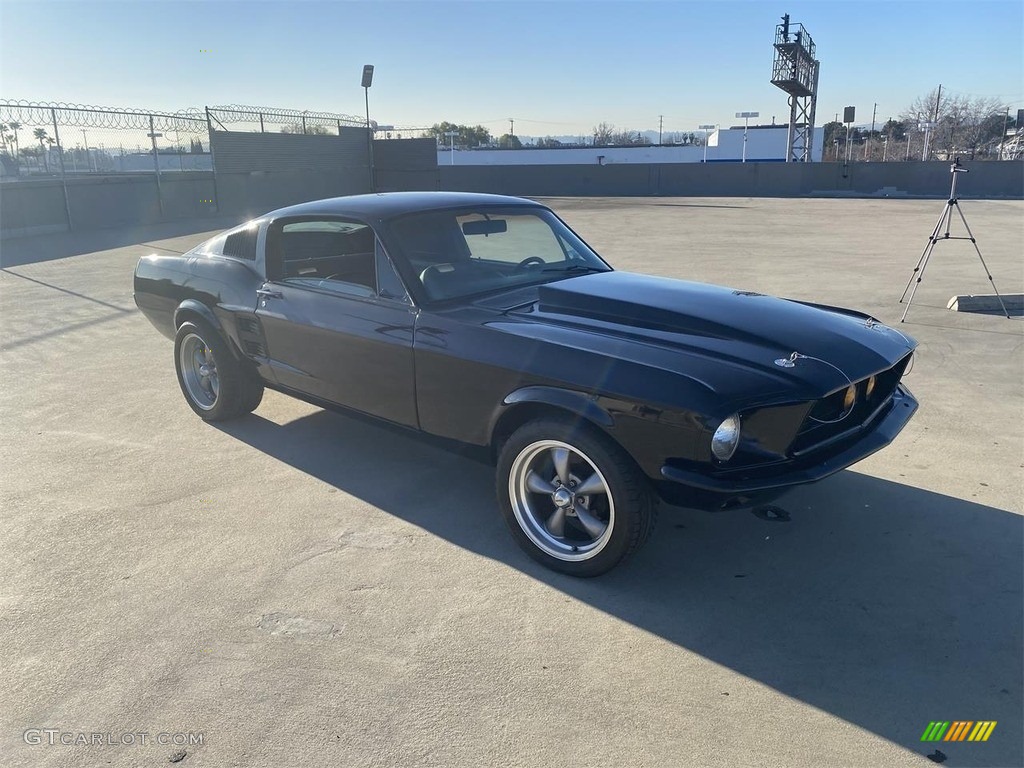 1967 Mustang Fastback - Raven Black / Black photo #19