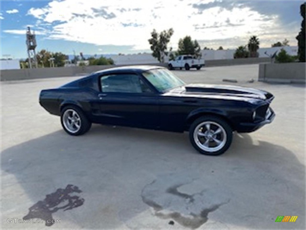 1967 Mustang Fastback - Raven Black / Black photo #20