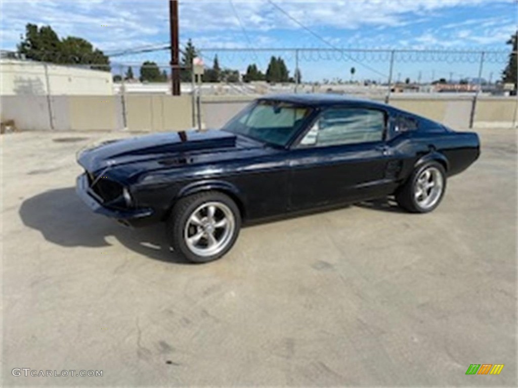 1967 Mustang Fastback - Raven Black / Black photo #27