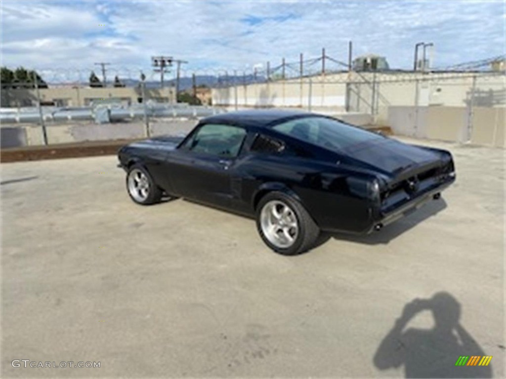 1967 Mustang Fastback - Raven Black / Black photo #28