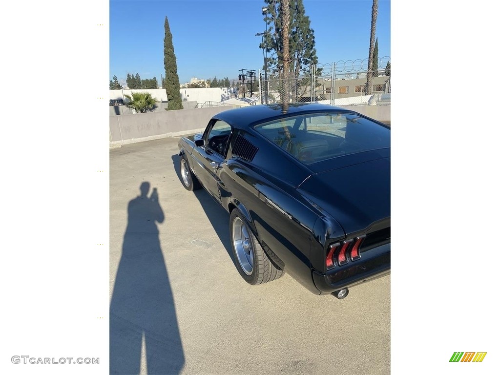 1967 Mustang Fastback - Raven Black / Black photo #29