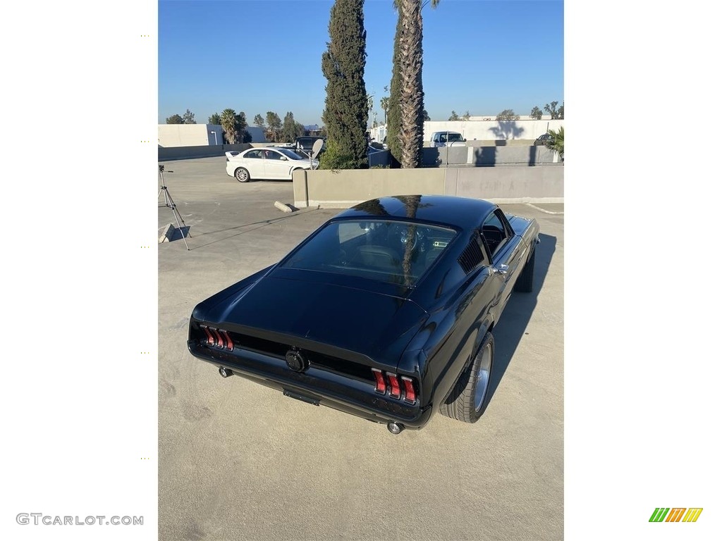 1967 Mustang Fastback - Raven Black / Black photo #31