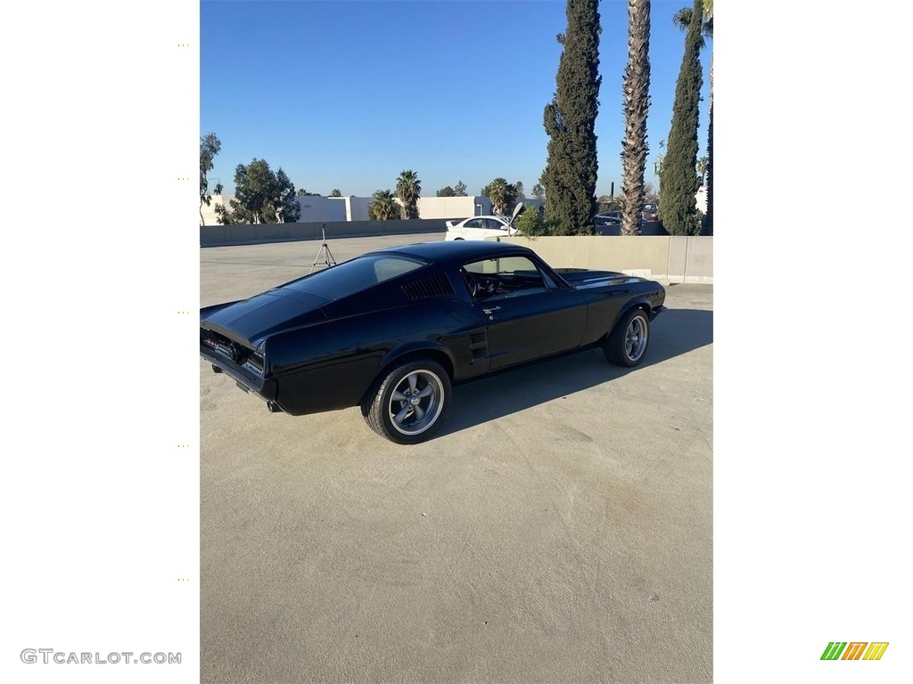 1967 Mustang Fastback - Raven Black / Black photo #32