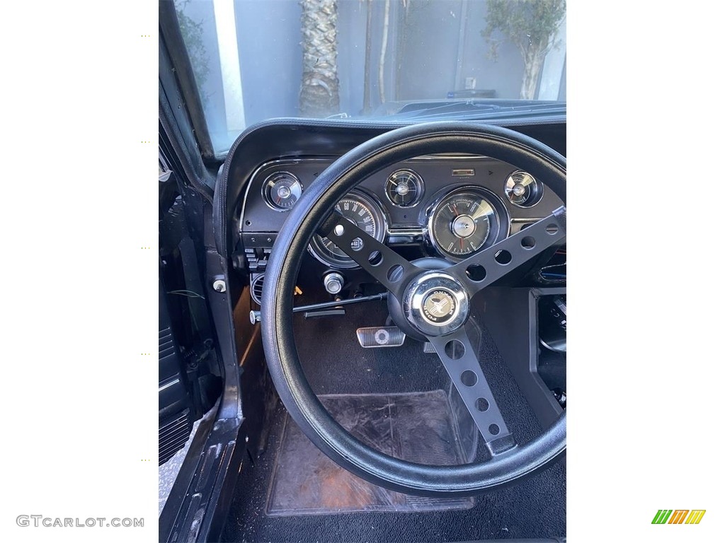 1967 Mustang Fastback - Raven Black / Black photo #34