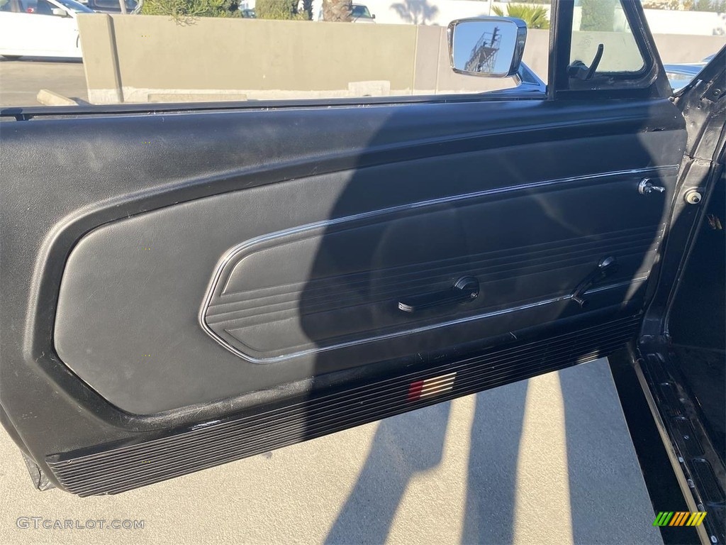 1967 Mustang Fastback - Raven Black / Black photo #36
