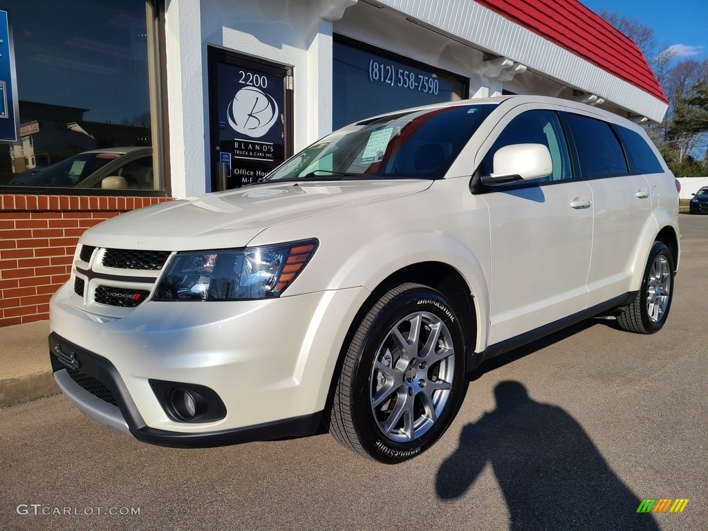 2016 Journey R/T AWD - Pearl White Tri-Coat / RT Black/Red photo #2