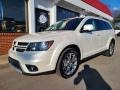 2016 Pearl White Tri-Coat Dodge Journey R/T AWD  photo #2