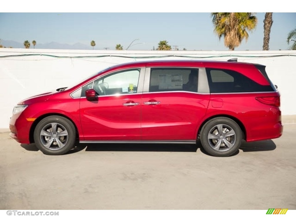 Radiant Red Metallic II 2022 Honda Odyssey EX Exterior Photo #141297816