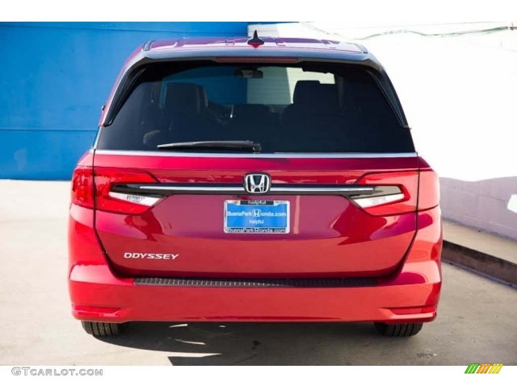 2022 Odyssey EX - Radiant Red Metallic II / Beige photo #5