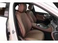 Nut Brown/Black Front Seat Photo for 2018 Mercedes-Benz E #141297864