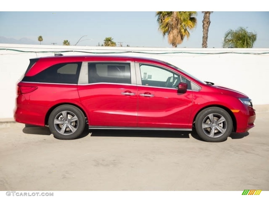 Radiant Red Metallic II 2022 Honda Odyssey EX Exterior Photo #141297888