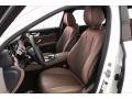 Nut Brown/Black Front Seat Photo for 2018 Mercedes-Benz E #141298188