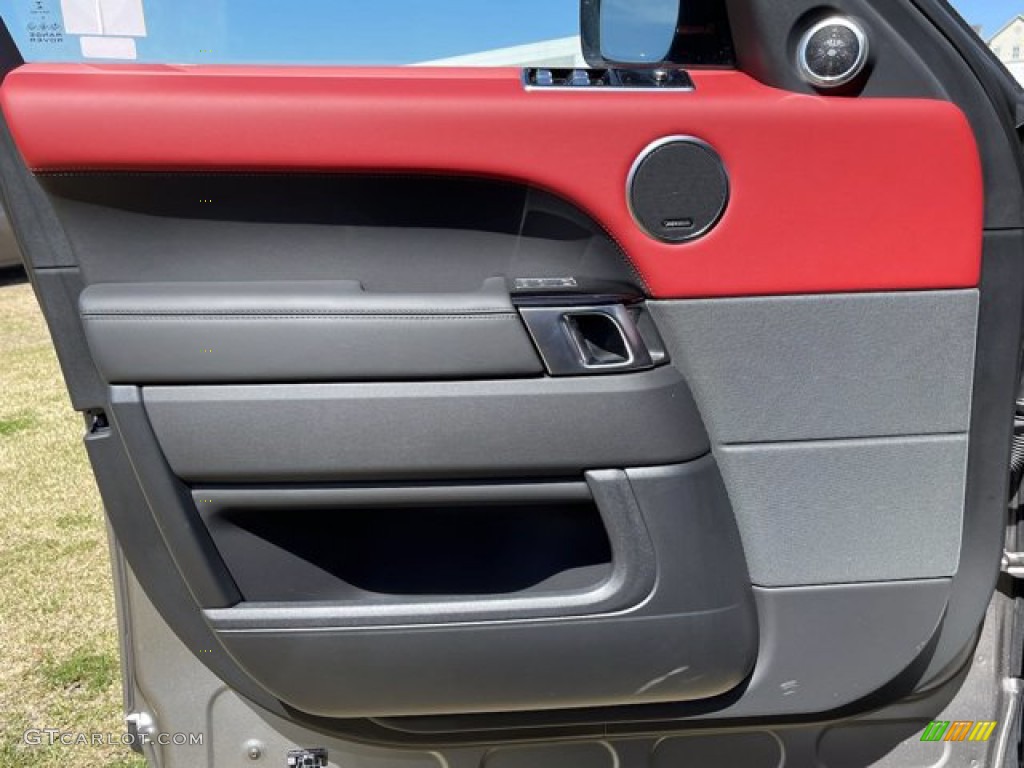 2021 Range Rover Sport HSE Dynamic - SVO Premium Palette Gray / Ebony photo #12