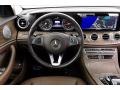 Nut Brown/Black 2018 Mercedes-Benz E 300 Sedan Dashboard
