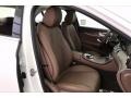 Nut Brown/Black Front Seat Photo for 2018 Mercedes-Benz E #141299688