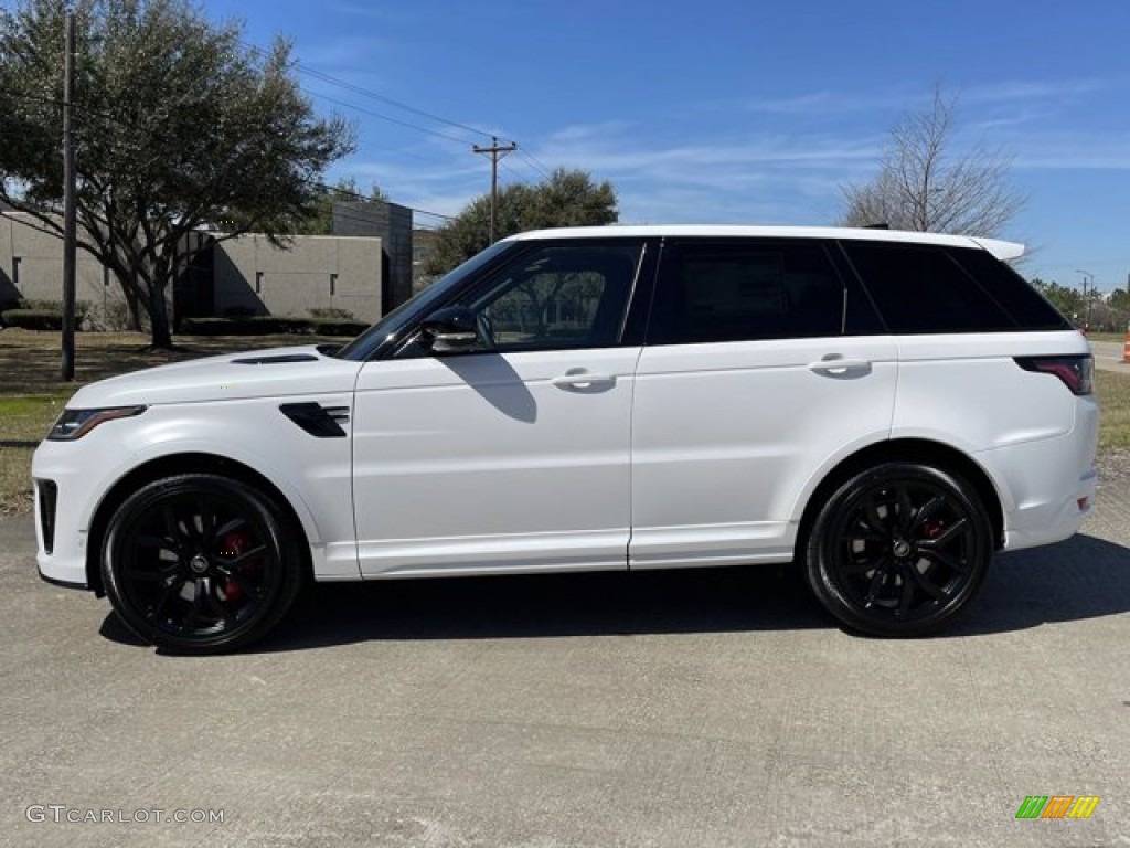 2021 Range Rover Sport SVR - SVO Premium Palette Black / Ebony photo #7