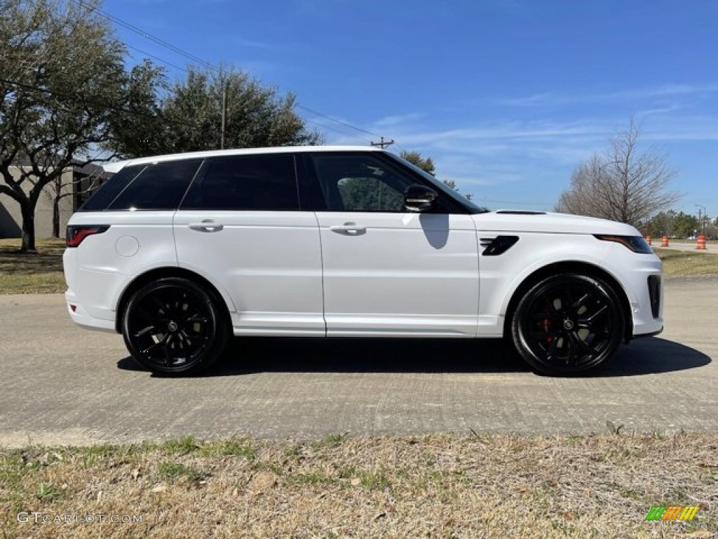 2021 Range Rover Sport SVR - SVO Premium Palette Black / Ebony photo #8