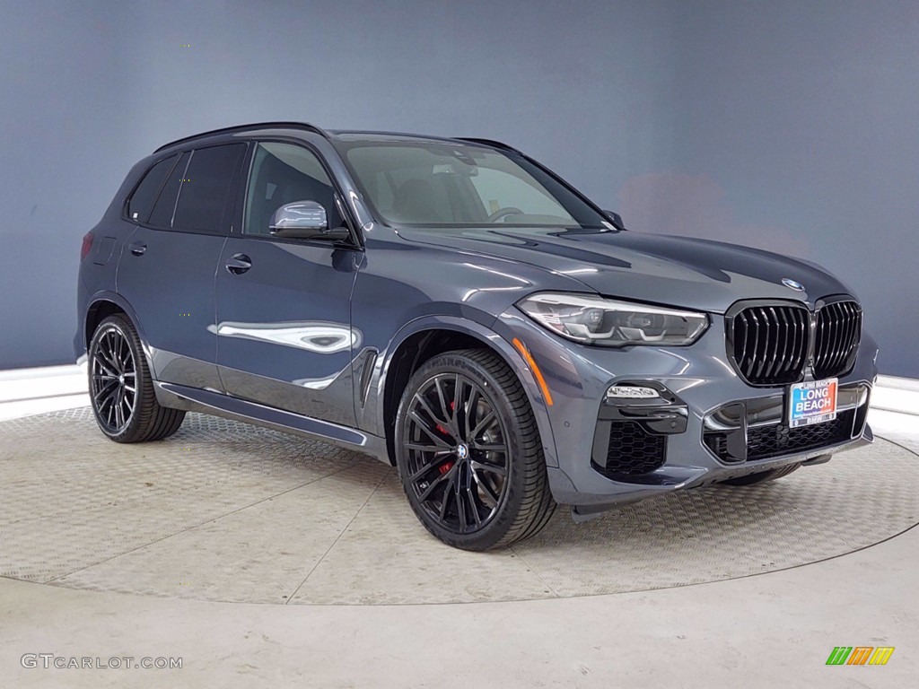 2021 X5 sDrive40i - Arctic Gray Metallic / Black photo #1