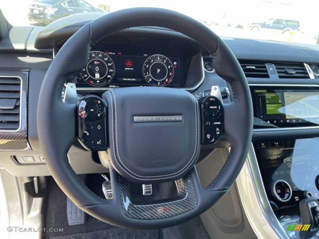 2021 Range Rover Sport SVR - SVO Premium Palette Black / Ebony photo #20