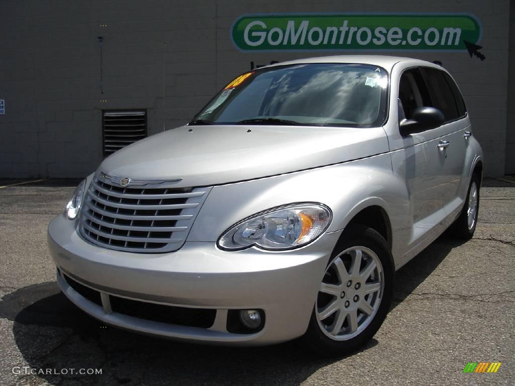 2008 PT Cruiser Touring - Bright Silver Metallic / Pastel Slate Gray photo #1