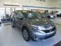 2018 Modern Steel Metallic Honda CR-V EX AWD  photo #3