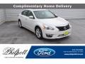 Pearl White 2015 Nissan Altima 2.5 SL