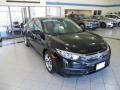Crystal Black Pearl - Civic LX Sedan Photo No. 3