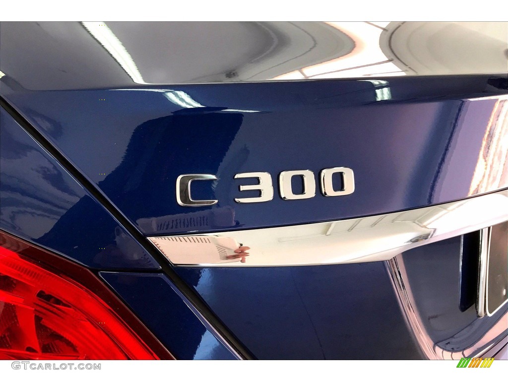 2018 C 300 Sedan - Brilliant Blue Metallic / Crystal Grey/Black photo #31