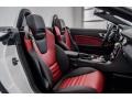 2018 Mercedes-Benz SLC Bengal Red/Black Interior Front Seat Photo