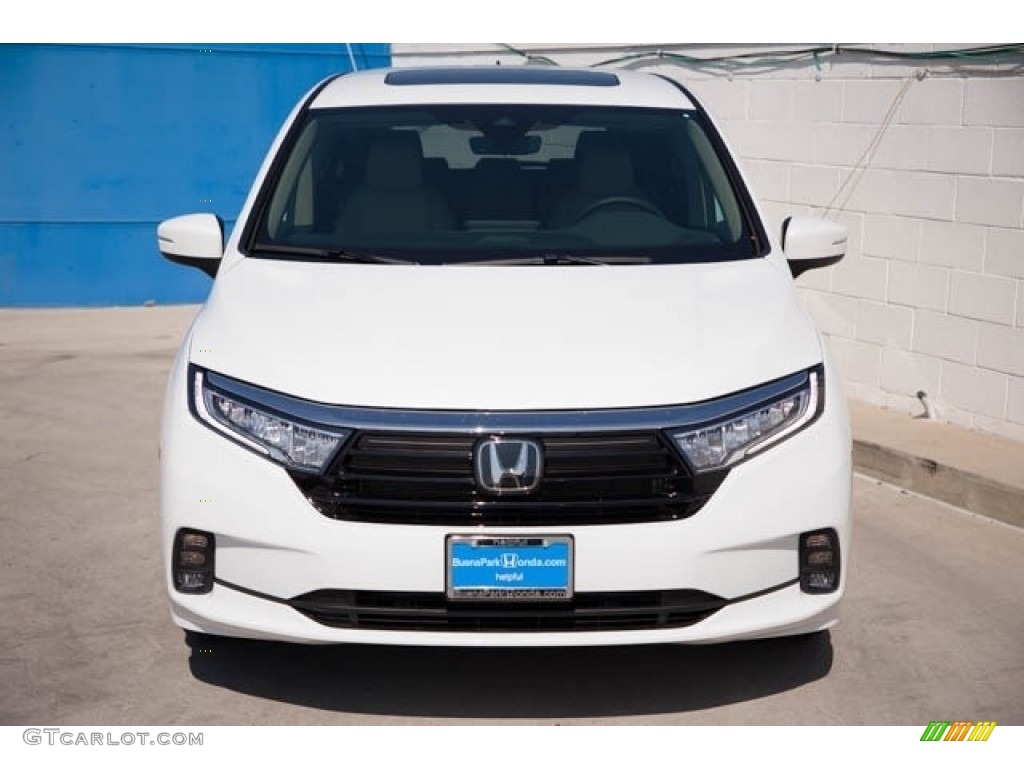 2022 Odyssey EX-L - Platinum White Pearl / Beige photo #3