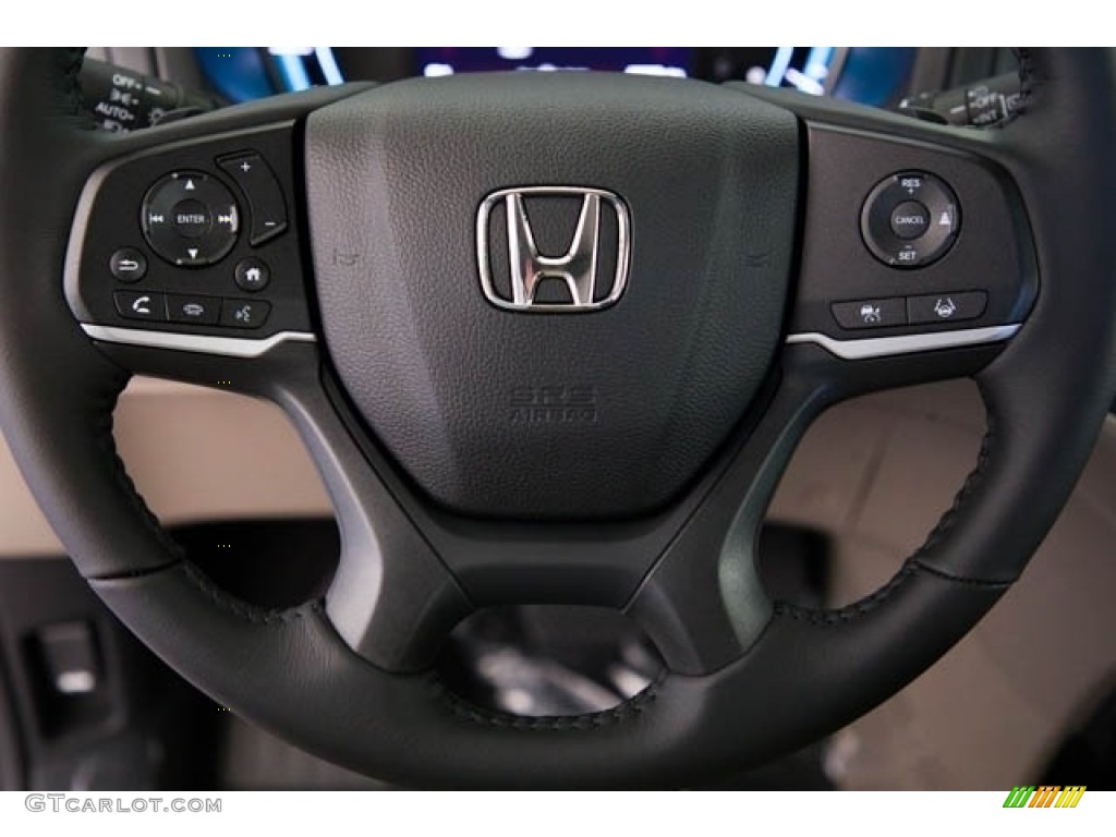 2022 Honda Odyssey EX-L Beige Steering Wheel Photo #141303710
