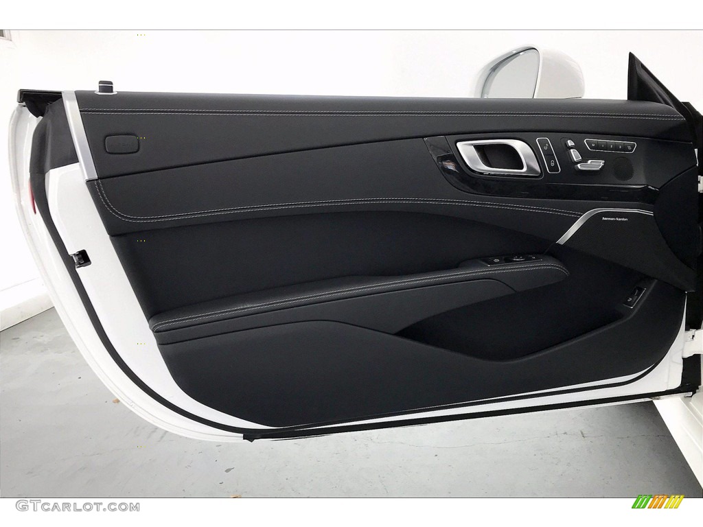 2017 Mercedes-Benz SL 450 Roadster Black Door Panel Photo #141303801