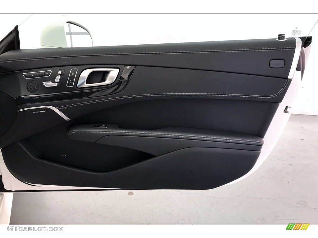 2017 Mercedes-Benz SL 450 Roadster Black Door Panel Photo #141303825