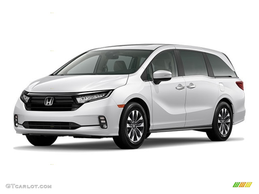 2022 Odyssey EX-L - Platinum White Pearl / Beige photo #37