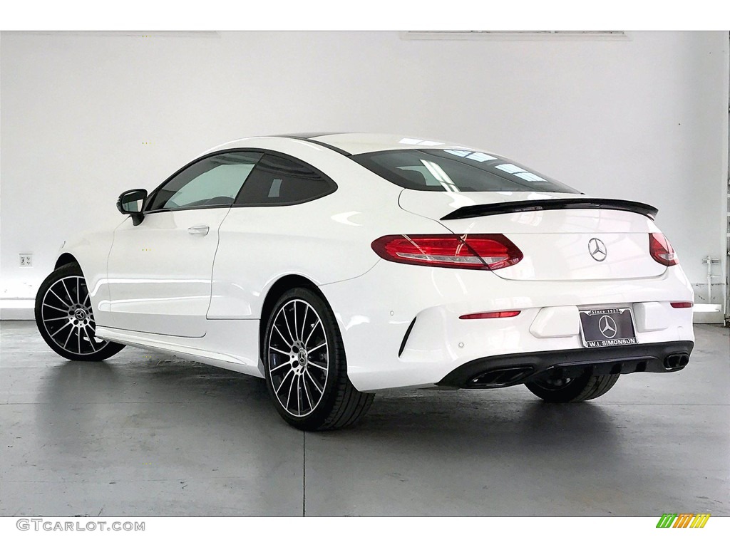 Polar White 2018 Mercedes-Benz C 300 Coupe Exterior Photo #141304194