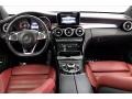 Cranberry Red/Black Dashboard Photo for 2018 Mercedes-Benz C #141304260