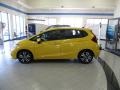 2018 Helios Yellow Pearl Honda Fit EX  photo #10