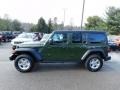 2021 Sarge Green Jeep Wrangler Unlimited Freedom Edition 4x4  photo #9