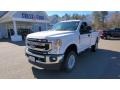 Oxford White - F250 Super Duty XLT Regular Cab 4x4 Photo No. 3