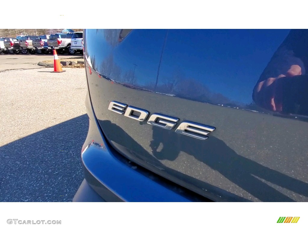 2019 Edge SEL AWD - Blue Metallic / Ebony photo #10