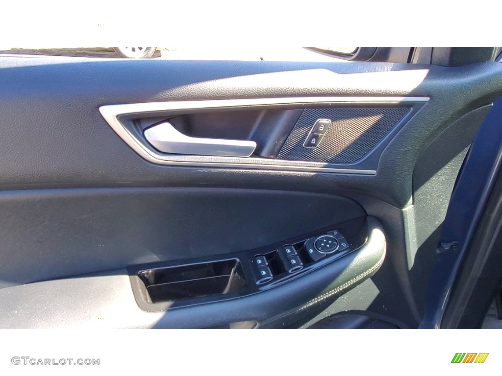 2019 Edge SEL AWD - Blue Metallic / Ebony photo #13